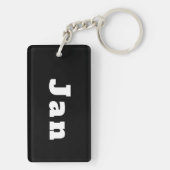 Jan キーホルダー (裏面)