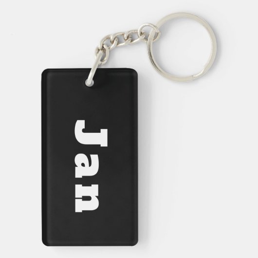 Jan キーホルダー (裏面)