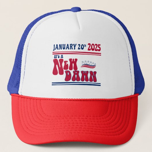 JAN 20 24_it's a new Dawn _dsgn 1 キャップ (正面)
