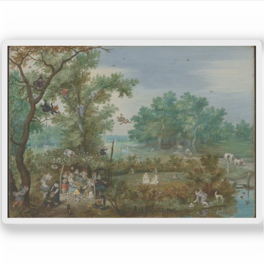 Jan Brueghel the Elder – アバメリーールの会社 シール (正面)