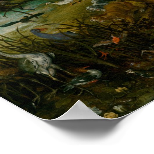 Jan Brueghel the Elder - The Entry of the Animals ポスター (角)