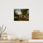 Jan Brueghel the Elder - The Entry of the Animals ポスター (キッチン)