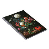 Jan Davidsz de Heem、花の花瓶, 1660 ノートブック (右側)