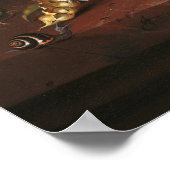 Jan Davidsz de Heem、花の花瓶， 1660 ポスター (角)