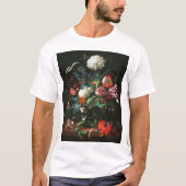 Jan Davidsz de Heem、花の花瓶， 1660 Tシャツ (正面)
