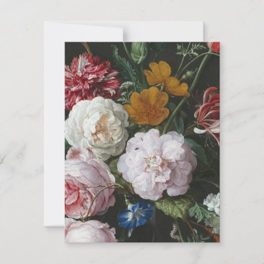 Jan Davidsz De Heem – 花を持つ静物詩 (正面)