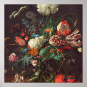 Jan Davidsz De Heem – 花瓶 ポスター (正面)