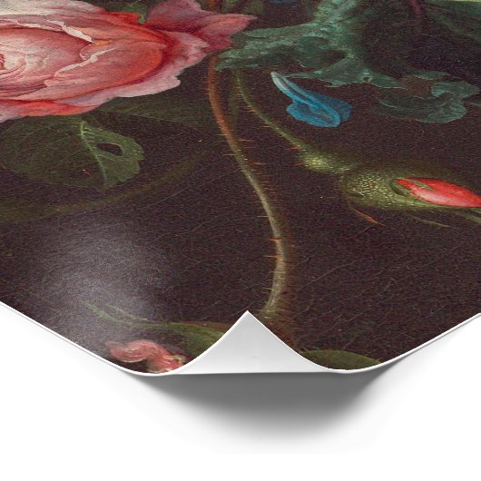 Jan Davidsz De Heem – 花瓶 ポスター (コーナー)