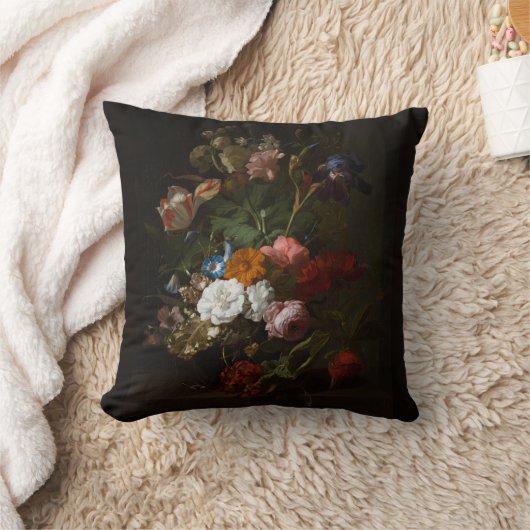 Jan Davidsz de Heem、花瓶， 1700 クッション (ブランケット)