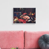 Jan Davidsz de Heem – 静物付きロブスター キャンバスプリント (インサイチュ (リビング))