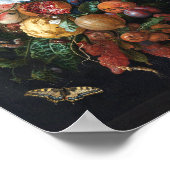 Jan Davidsz de Heem, Festoon of Fruit and Flowers ポスター (角)