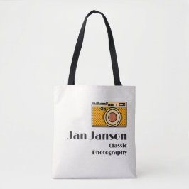 Jan Janson クラシックフォトグラフィー (またはあなたの名前) トートバッグ