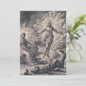 Jan Luyken’s Resurrection of Christ Holy Card 招待状 (スタンド正面)