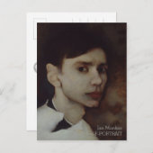 Jan Mankes Self portrait CC0689ポストカード ポストカード (正面/裏面)