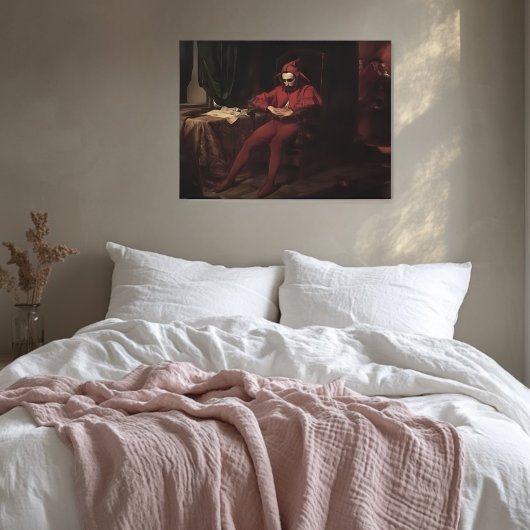 Jan Matejko – ボール中のスタンチク、Harlequin キャンバスプリント