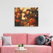 Jan Sanders van Hemessen – マシューの呼び出し キャンバスプリント (インサイチュ (リビング))