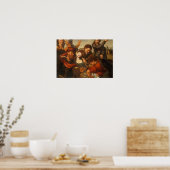 Jan Sanders van Hemessen – マシューの呼び出し ポスター (キッチン)