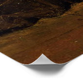 Jan Steen: Self portrait as a Lutenist ポスター (角)