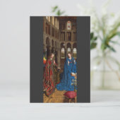 Jan van Eyckによる受胎告知 サンキューカード (スタンド正面)