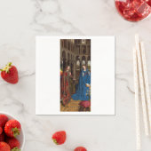 Jan van Eyckによる受胎告知 スタンダードカクテルナプキン (インサイチュ)