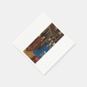 Jan van Eyckによる受胎告知 スタンダードカクテルナプキン (角)