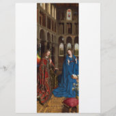Jan van Eyckによる受胎告知 チラシ (正面)