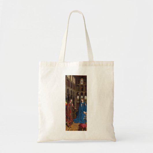 Jan van Eyckによる受胎告知 トートバッグ (正面)