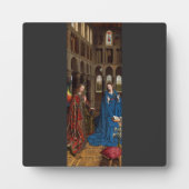 Jan van Eyckによる受胎告知 フォトプラーク (正面)