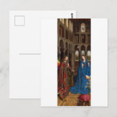 Jan van Eyckによる受胎告知 ポストカード (正面/裏面)