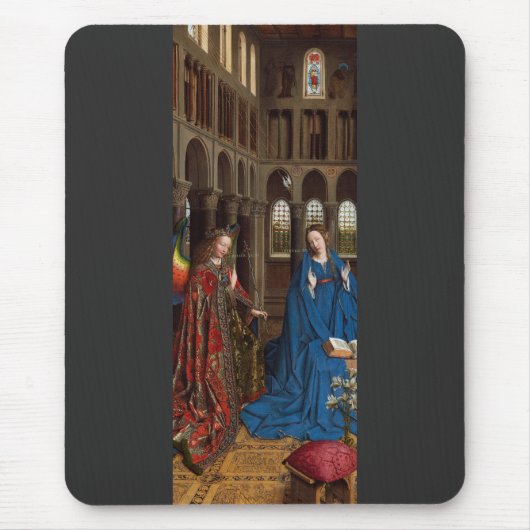 Jan van Eyckによる受胎告知 マウスパッド (正面)