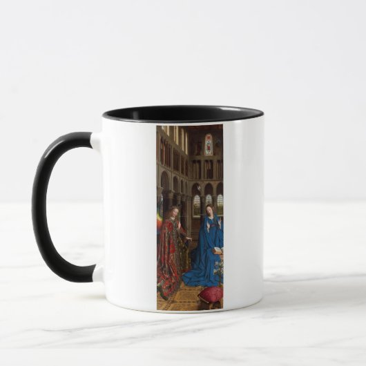 Jan van Eyckによる受胎告知 マグカップ (左)