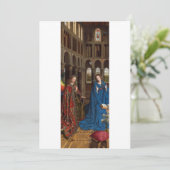 Jan van Eyckによる受胎告知 招待状 (スタンド正面)
