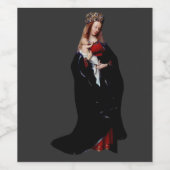 Jan van Eyckによる教会のマドンナ ワインラベル (シングルラベル)