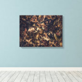 Jan Van Eyckによる最後の判決の受刑 キャンバスプリント (インサイチュ (ウッドフロア))