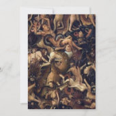 Jan Van Eyckによる最後の判決の受刑 招待状 (正面)