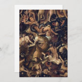 Jan Van Eyckによる最後の判決の受刑 招待状 (正面/裏面)