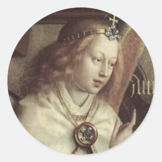 Jan van Eyck Angel、Genter Stadar 素晴らしヴィンテージ ラウンドシール