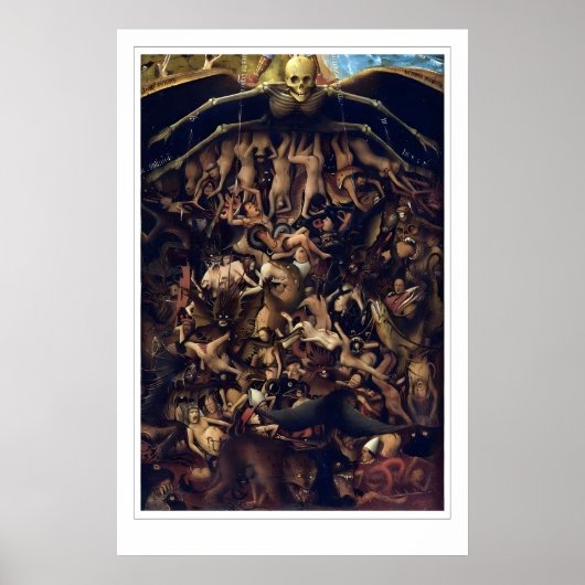 Jan Van Eyck Print The Last Judgement, Lower ポスター (正面)