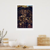 Jan Van Eyck Print The Last Judgement, Lower ポスター (キッチン)