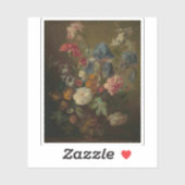 Jan van Huysum – 花瓶 シール (シート)