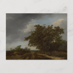 Jan Vermeer、砂丘の端の風景 ポストカード