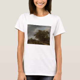 Jan Vermeer、砂丘の端の風景 Tシャツ