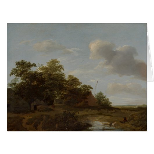 Jan Vermeer van Haarlem, Landscape with a Farm (正面横)