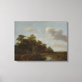 Jan Vermeer van Haarlem, Landscape with a Farm キャンバスプリント (正面)