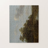 Jan Vermeer van Haarlem, Landscape with a Farm ジグソーパズル (縦)