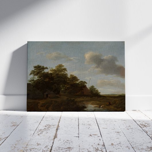 Jan Vermeer van Haarlem, Landscape with a Farm フォトプリント