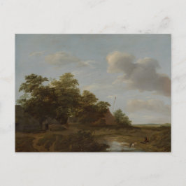 Jan Vermeer van Haarlem, Landscape with a Farm ポストカード