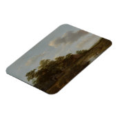 Jan Vermeer van Haarlem, Landscape with a Farm マグネット (左側)