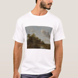 Jan Vermeer van Haarlem, Landscape with a Farm Tシャツ