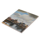 Jan Vermeer - View on Delft タイル (側面)